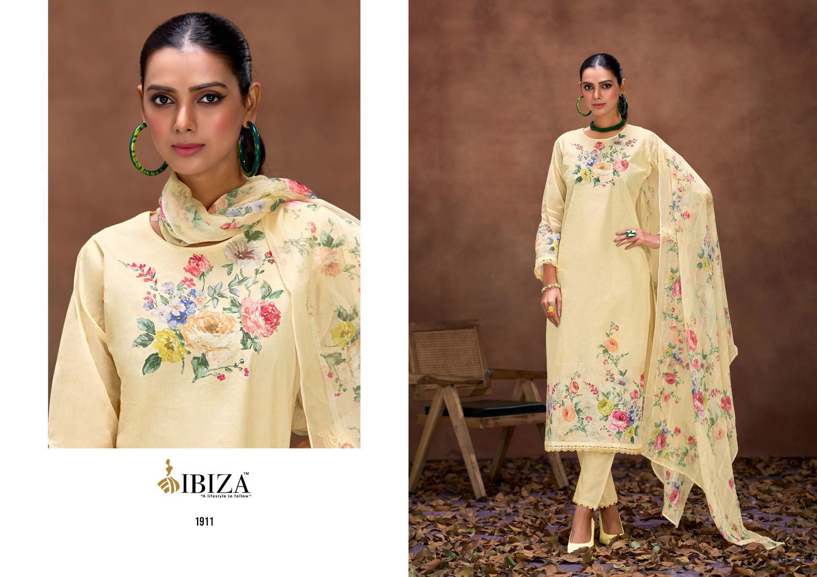 Ibiza Ariso Digital Printed Fancy Salwar Kameez Collection